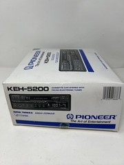 Pioneer KEH-5200 Cassette Car Stereo FM/AM Electronic Tuner NEW OPEN BOX RARE