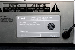 Vintage 1983 AIWA AD-F990U Audiophile Stereo Cassette Deck RARE-