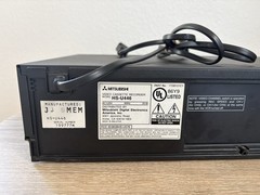 Mitsubishi HS-U446 VCR VHS Player Without No Remote- Working