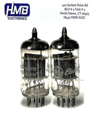 GE 6JW8/6LX8 VACUUM TUBE LOT OF 2
