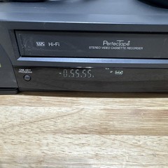 Mitsubishi HS-U130 4-Head Hi-Fi Stereo PerfecTape VHS VCR w/ OEM Remote – TESTED