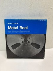 REALISTIC PROFESSIONAL METAL EMPTY REEL 7″ Cat. No. 44-280
