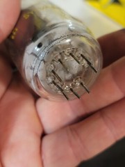 2 Sylvania 6JF6 Beam Power Pentode Valve- BangyBang Tubes BOTH PERFECT NEW