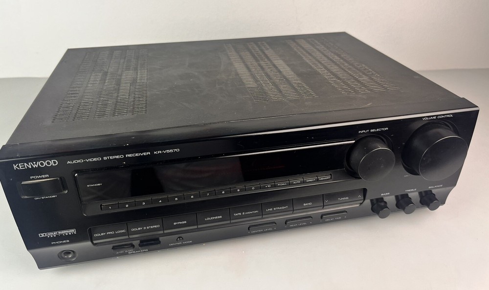 Vintage Kenwood KR-V5570 Audio Video Stereo Receiver