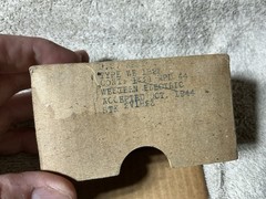 Western Electric 1B23 WWII SPARK GAP Tube CV539 729A 1944 NOS Government Stamp
