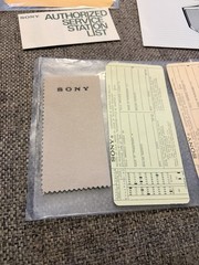 Sony Trinitron KV-1710 Operating Instructions Kit