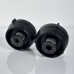 Vintage VIF International Hub Adapter Pair NAB for Reel to Reel Fits Ampex Otari