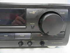 VINTAGE TECHNICS AV CONTROL STEREO RECEIVER SA-EX100 W/ REMOTE