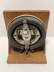 *Rare* OHMITE Virteous Enameled Mounted Rheostat Potentiometer mated With E16751