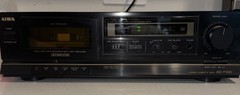 Vintage Aiwa AD-F300 Stereo Cassette Deck Powers On Untested Dolby
