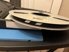 3M 908 Audio Mastering Tape – 1/2″ x 2500 ft On Reel- With Case- Lot Of 2