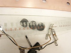 Vintage Harman Kardon Sonnet T230 Original Factory Faceplate Glass Knobs Lamps