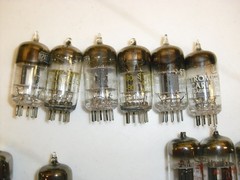12AT7 Vacuum Tube Lot Untested Stromberg Carlson, GE, Tung-Sol, RCA, Motorola