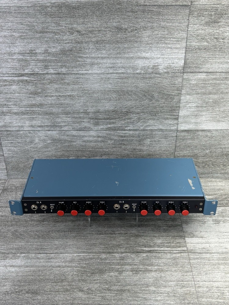 VTG Alembic F-2B Stereo Preamp Tube Preamplifier 2 Channel Rack Mount
