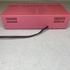 Vintage Sonic CR-100B Pink Clock Radio 1980s Retro Memphis Vaporwave Decor