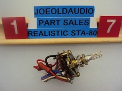 Realistic STA-80 Receiver Speaker Switch. Tested Parting Out Entire STA-80
