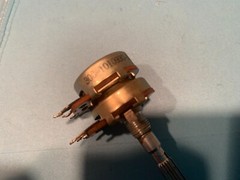 Sansui 771 Stereo Receiver Parting Out Bass Potentiometer