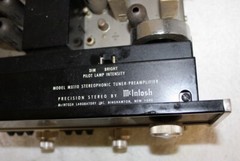 McIntosh MX110 Tube Stereo Am/Fm Tuner Amp Preamplifier ~ S/N 547z5 ~ Powers On