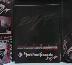 Rockford Fosgate 24/7 Josh Grant Supercross, Monster Energy Dealers Tri-folder