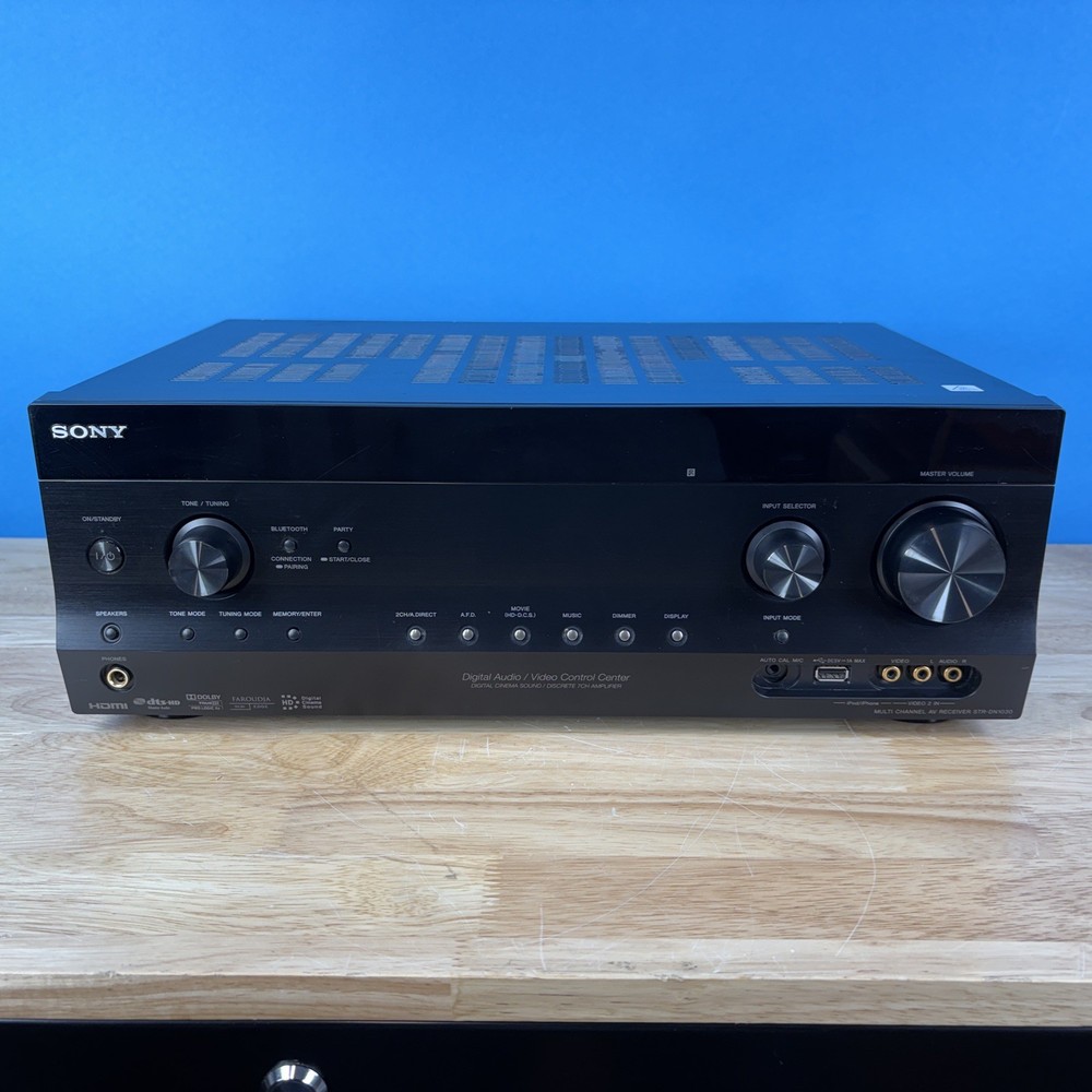 Sony STR DN1030 Multi Channel Surround Sound Receiver Tested/Works. No Remote