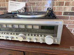 🍊Vintage 1980 JC Penney AM/FM Cassette Player/Recorder Turntable Combo HELP!