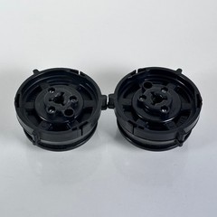 Vintage VIF International Hub Adapter Pair NAB for Reel to Reel Fits Ampex Otari