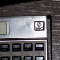 HP 15C Scientific Calculator Hewlett Packard Vintage Voyager Series Black Case