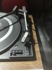Vintage 1980’s MacDonald AM/FM Radio, 8 Track, and Turntable Stereo System M270.
