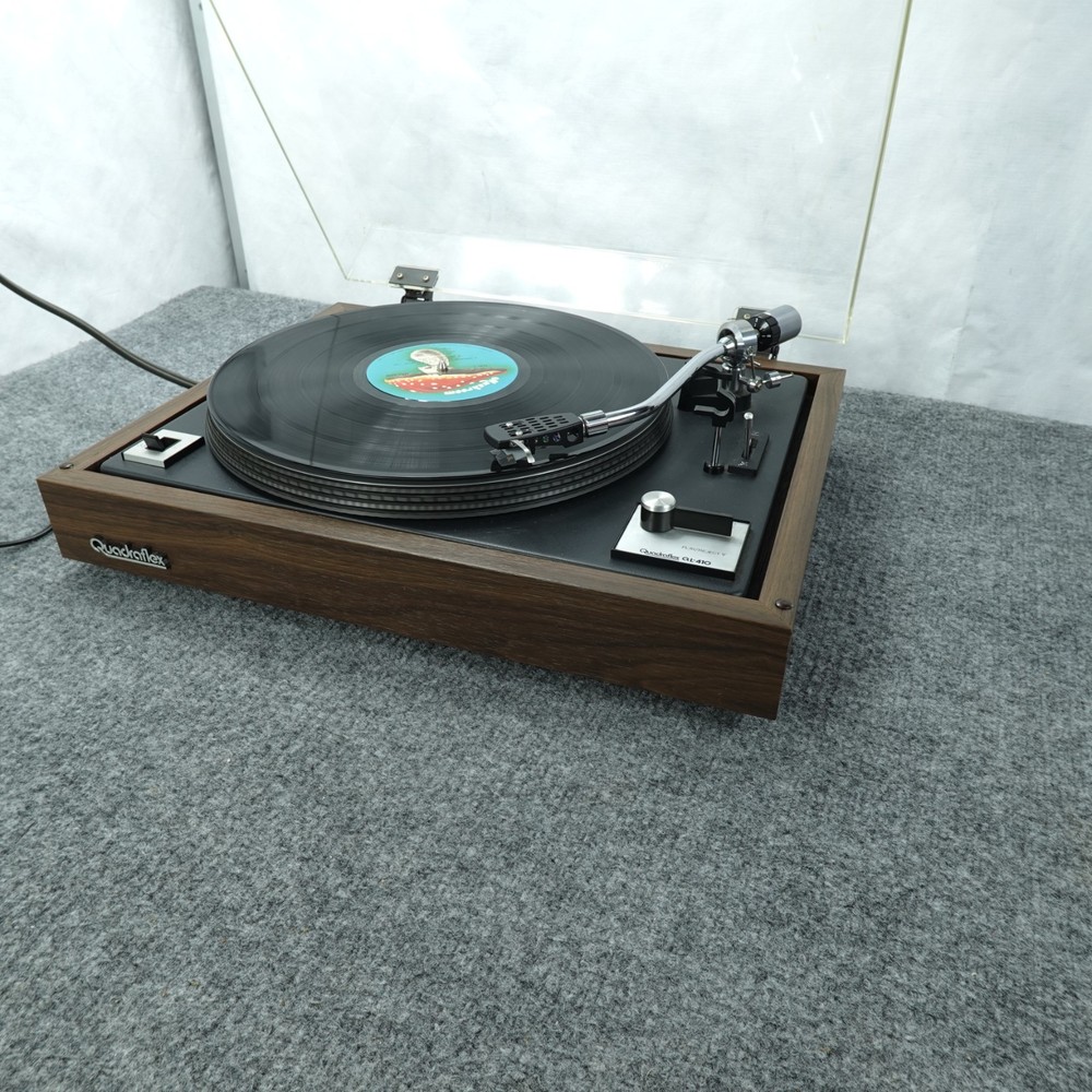 Quadraflex QL 410 Semi Auto Belt Drive Turntable Pickering Cartridge Japan Works