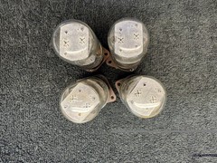 NOS NIB Matched Quad RCA 12SN7GTA Audio Tubes 1969