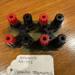 KENWOOD KR-755 SPEAKER TERMINAL – VERY GOOD CONDITION