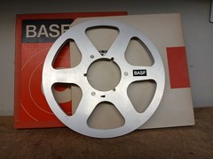 BASF lpr Boxes with Metal Reels Analog Tape Blank