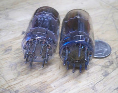 Vintage NOS/NIB (2) Pair RCA, GE 5814A (RCA) 3 MICA Tubes