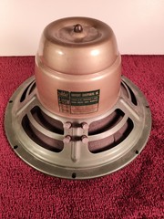 University C-12SW woofer vintage Dual Voice Coil Speaker Driver. parts/ repair