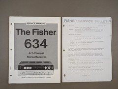 The Fisher 634 4/2-Channel Stereo Receiver D-1223