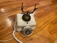 1967 United States Telephone Company heavy Rotary Phone MODEL US 4 – JAPAN