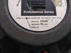 JBL 2205B 16Ω 1 unit Reconed Operation tested with tester