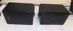 Realistic Minimus-7 40-2030C Black Wired 40-Watt 8-Ohm Bookshelf Speakers
