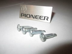 Pioneer SX-1250 SX-1050 SX-950 SX-850 SX-1280 Base Foot Assy (Set of 4) AEC-178