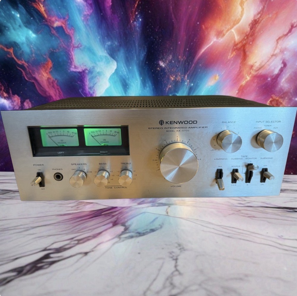 Kenwood KA-5700 Integrated Amplifier, LED Light Upgrade& Full Fresh Service🎶🔥