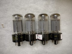 Sylvania 7591 7591A Excellent Testing Values Matched Quad