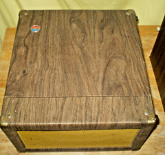 Newcomb EDT-12P Vintage School Record Player Portable Like Califone Audiotronics