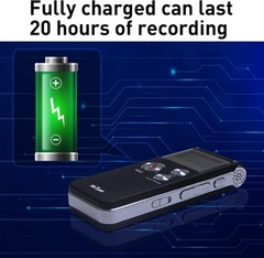 Digital Voice Recorder Audio Recording – 64GB Audio Recorder with Playback Vo…