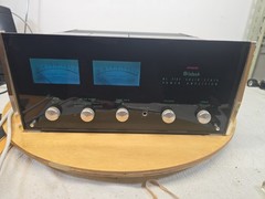 McINTOSH Mc 2105 AMP PROFESSIONALLY SERVICED VIDEO INCLUDED AND FACTORY SHIP BOX