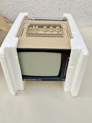 Vintage Soviet Portable Television TV ELEKTRONIKA 409 D 5” New in BOX Tested