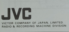 JVC 4DD-5 CD-4 Disc Demodulator Service Manual Original