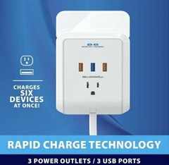 Bell Howell Power Pro As Seen On Tv Change 6 Devices At Once