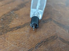 Clear Capehart Record Player Headshell