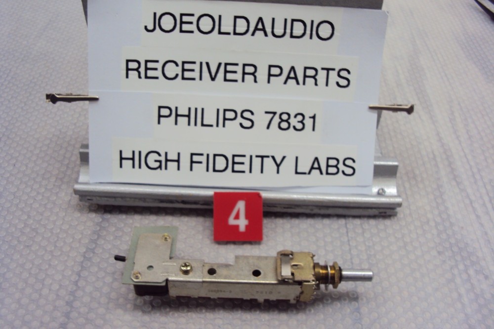 Philips 7831 Receiver ON/OFF/Speaker Selector Switch ALPS P/N 160594-2 Tested