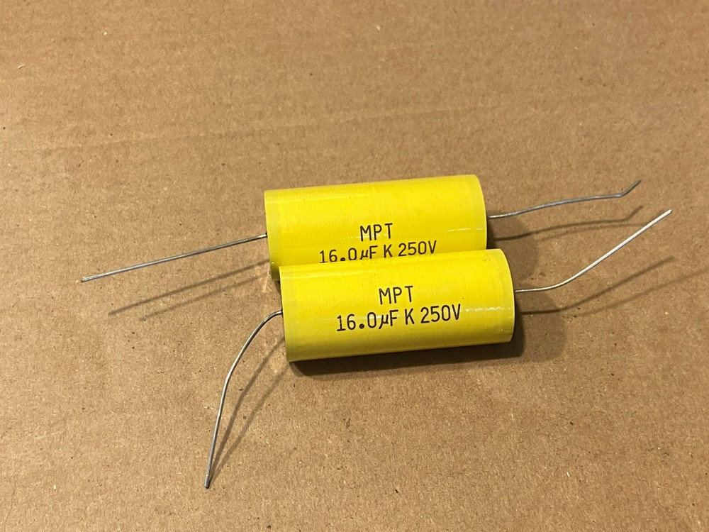 Recap Kit – EPI 240 A240 Epicure Speakers New MPT Polypropylene Film Capacitors